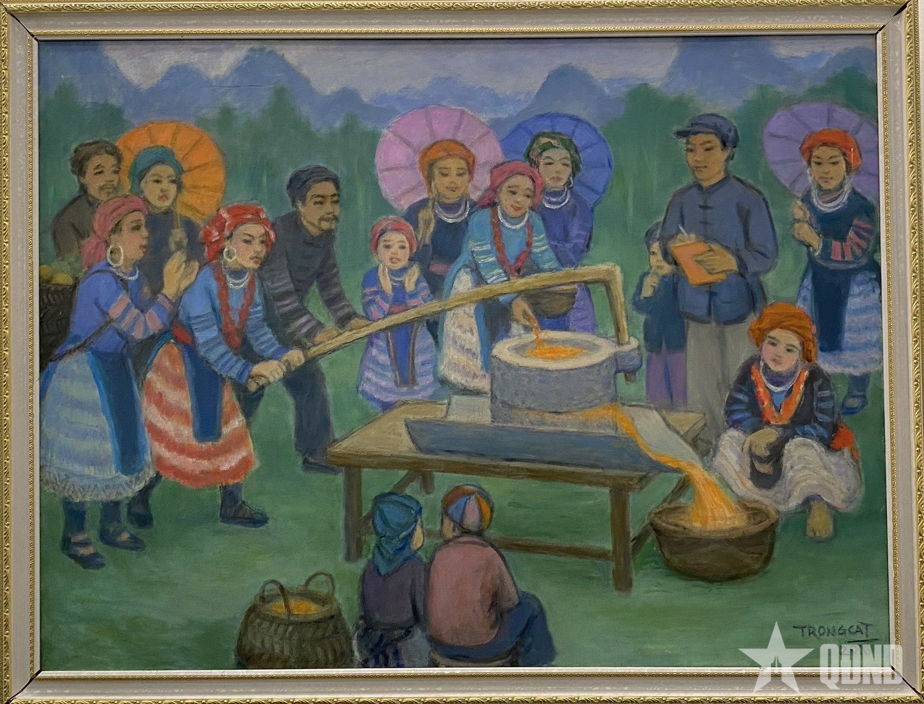 Câu chuyện văn hóa qua từng lớp màu

